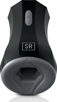 Pipedream Silicone Twin Turbo Stroker Black