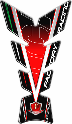 ΑΥΤΟΚΟΛΛΗΤΟ ΡΕΖΕΡΒΟΥΑΡ CGMOON7P DUCATI LOGO UNIVERSAL TANKPAD| PRINT