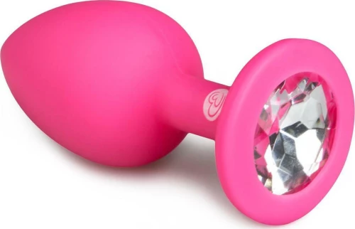 Easytoys Diamond Butt Plug Small Pink