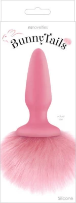Ns Novelties Bunny Tails Pink 7.9cm