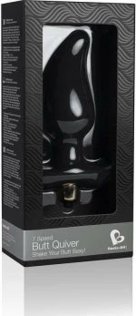 Rocks Off Butt Quiver Black 13cm
