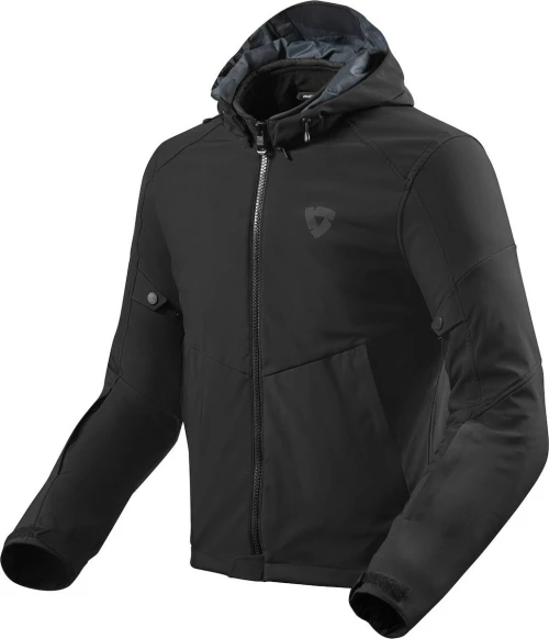 Rev'IT Afterburn H2O Black Μπουφάν Αδιάβροχο