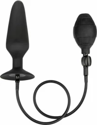 Calexotics XL Silicone Inflatable Plug Black