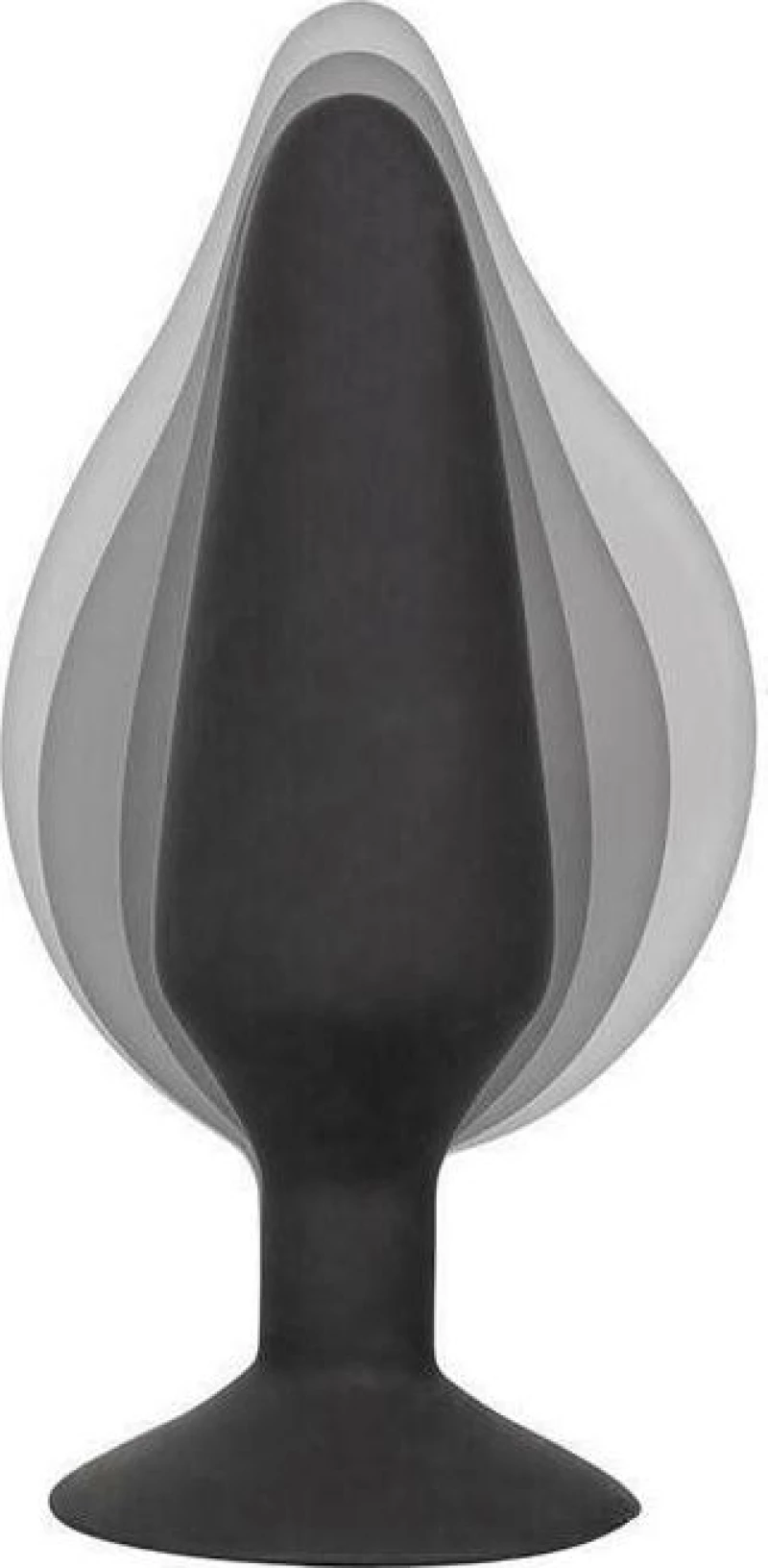 Calexotics XL Silicone Inflatable Plug Black