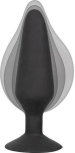 Calexotics XL Silicone Inflatable Plug Black