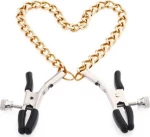 Gold Chain Nipple Clips