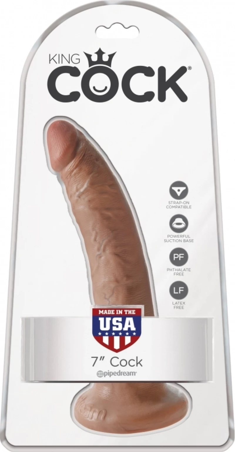 Pipedream King Cock 18cm Tan