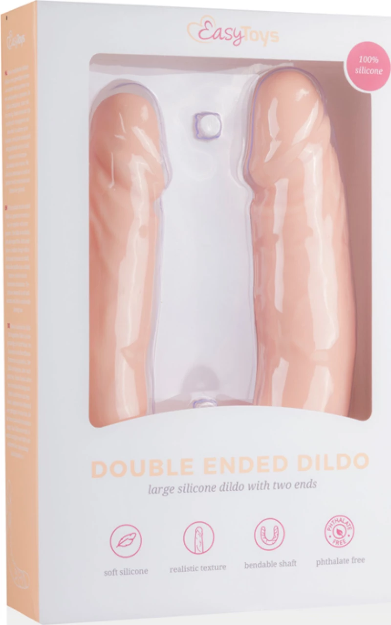 Easytoys Double Ended Dildo 40cm Flesh