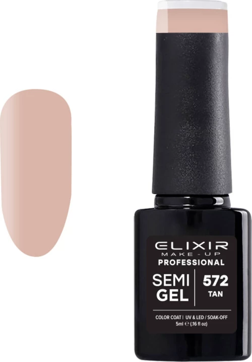Elixir Semi Gel 572 Tan 5ml