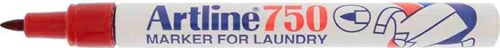 Artline Μαρκαδόρος Υφάσματος/Πλυντηρίου 0.7mm Κόκκινο