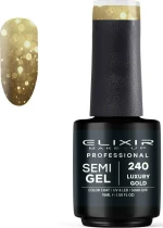 Elixir Semi Gel 240 Luxury Gold 15ml