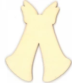 Kαμπάνα Ξύλινη 8x6.5x0.3cm