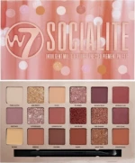 W7 Cosmetics Socialite Eyeshadow Palette 17gr