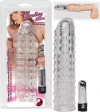 You2Toys Vibro Penis Sleeve 17cm Transparent
