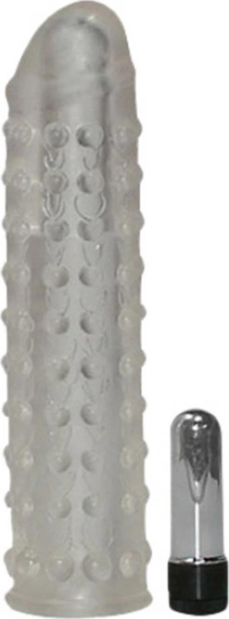You2Toys Vibro Penis Sleeve 17cm Transparent