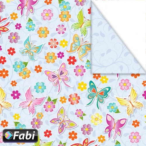Fabi Χαρτόνι Πεταλούδες 50x70cm 1τμχ