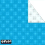 Fabi Χαρτόνι Πουά Γαλάζιο 50x70cm 1τμχ