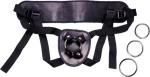 You2Toys Universal Harness + 3 Rings Black