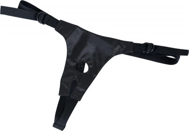 Strap On Black Dildo 17.5 - 16.25 - 16.25 cm