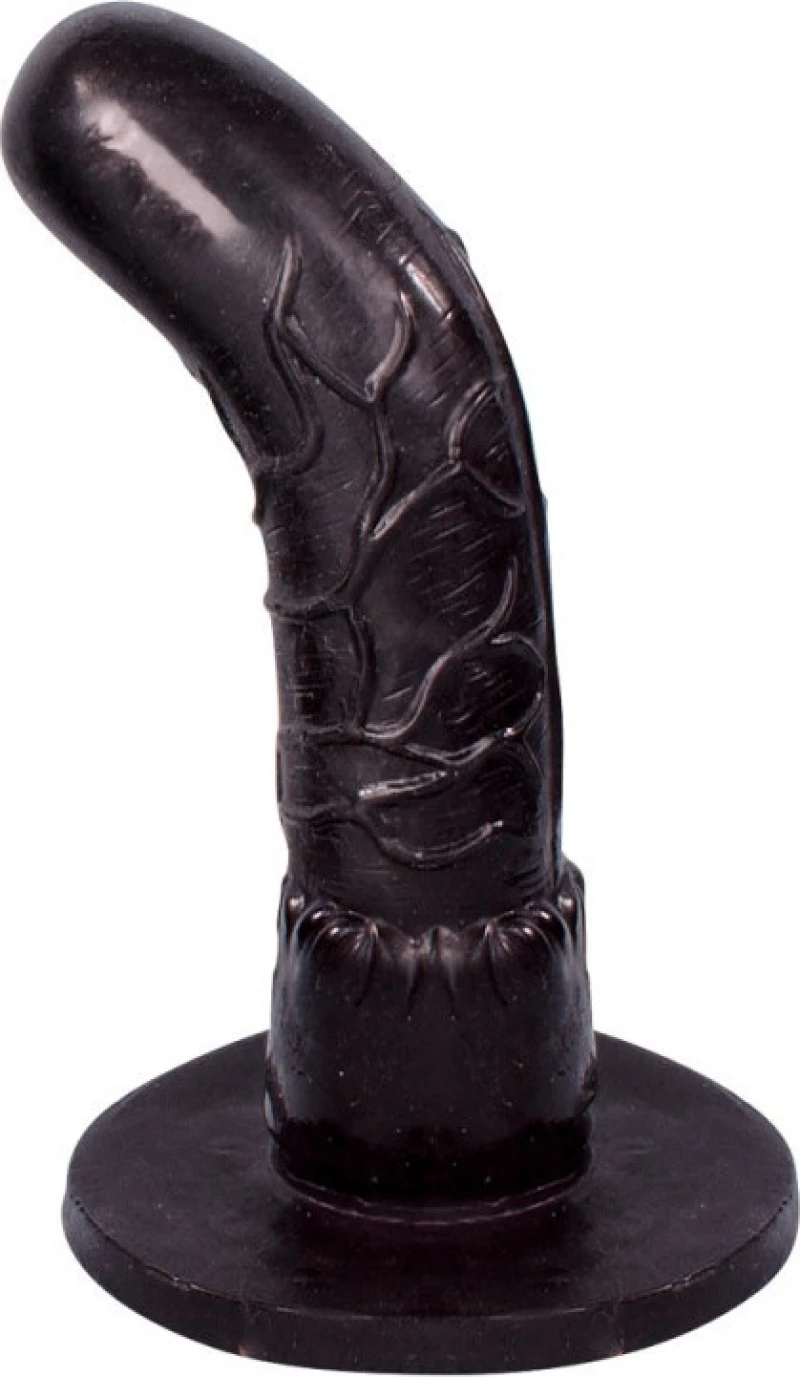Strap On Black Dildo 17.5 - 16.25 - 16.25 cm