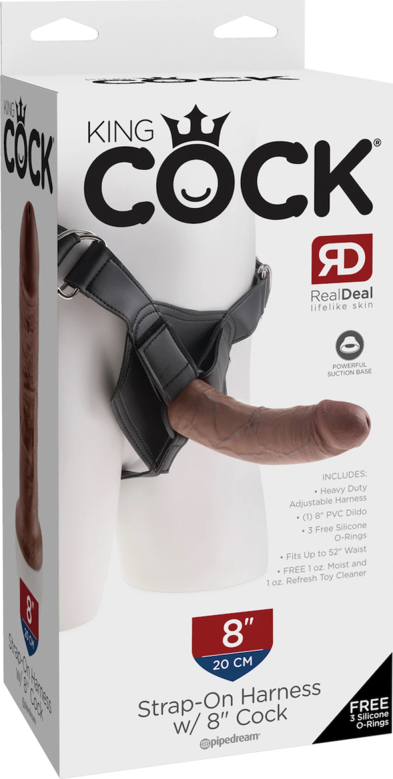 Pipedream King Cock Strap-on Harness 20cm