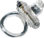 Seven Creations Cockring Silicon Rabbit Clear