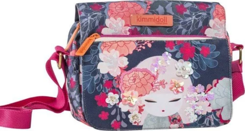 Τσάντα με καπάκι Kimmidoll μπλε 183232