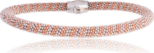 Βραχιόλι χειροπέδα γυναικεία ασημένια