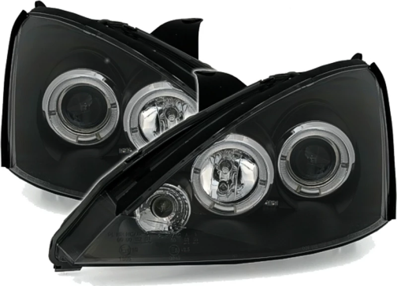 Dectane Μπροστινά Φανάρια Angel Eyes για Ford Focus 2001-2004