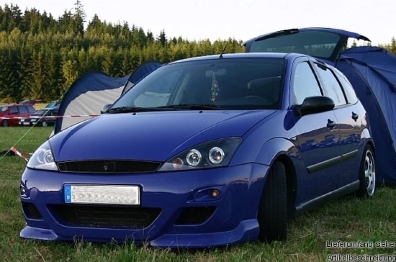Dectane Μπροστινά Φανάρια Angel Eyes για Ford Focus 2001-2004