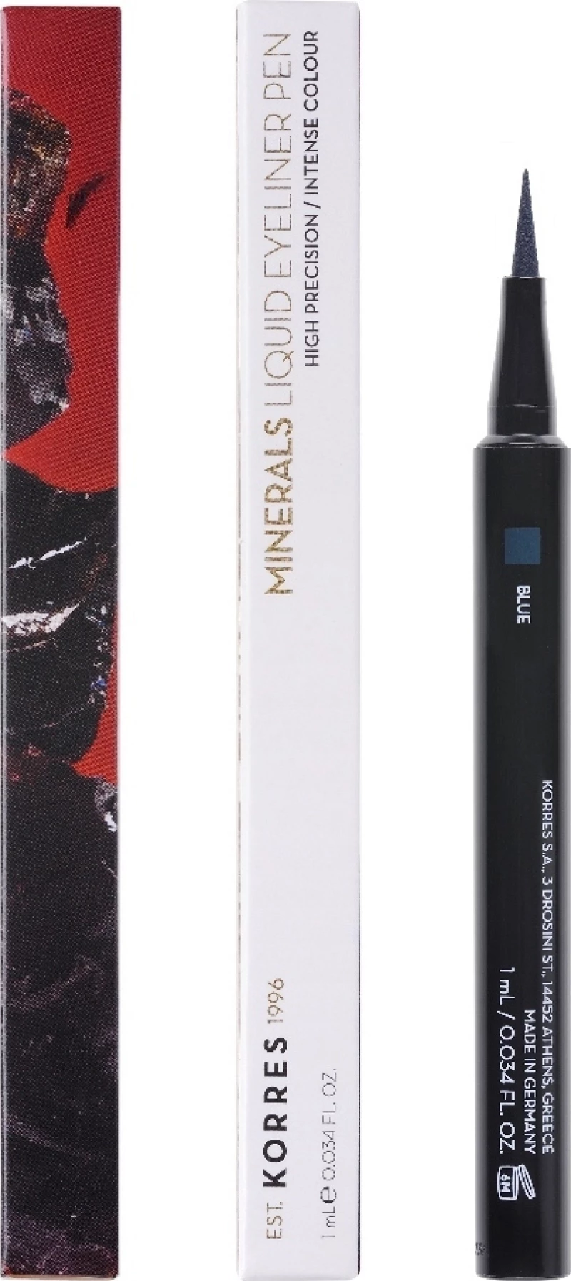 Korres Minerals Liquid Eyeliner Pen Blue 03