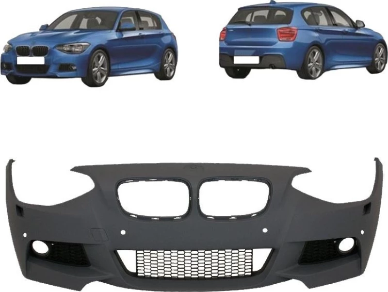 Auto Gs Προφυλακτήρας Μπροστά για BMW Σειρά 1 F20 2011-2015 M-Tech