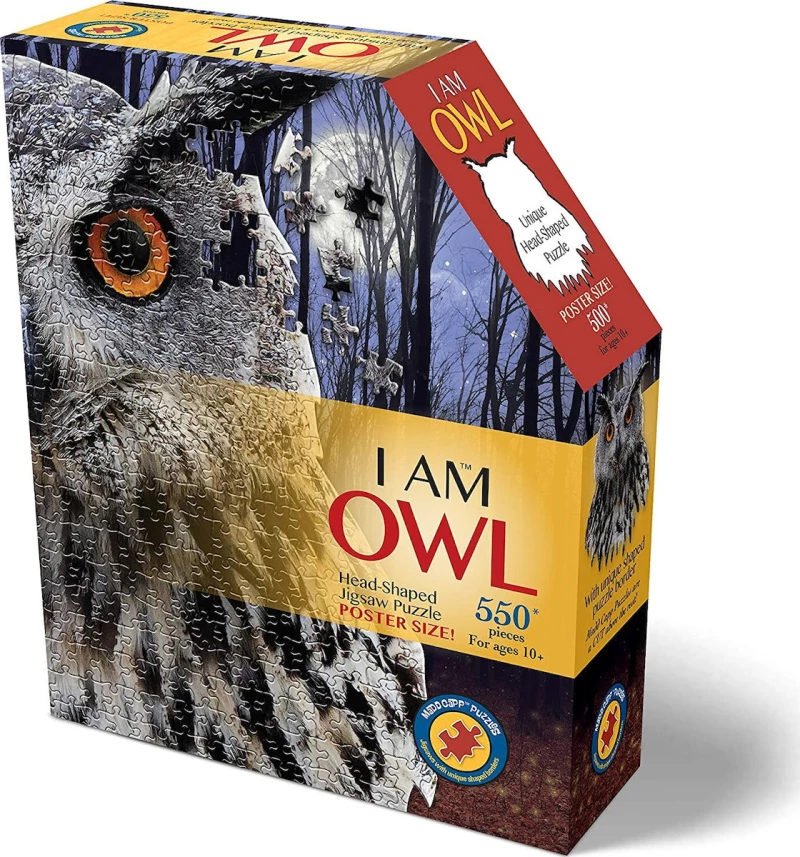 I Am Puzzles By Madd Capp - I Am Owl Iam3013 Τεμάχια: 550
