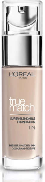 L'Oreal True Match Super Blendable Foundation 1N Ivory 30ml