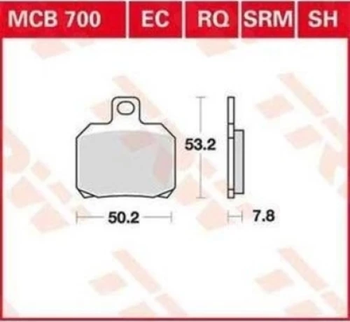 ΤΑΚΑΚΙΑ MCB700EC TRW LUCAS ΓΕΡΜΑΝΙΑΣ F266