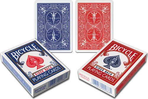 Bicycle Double Back Red/Blue