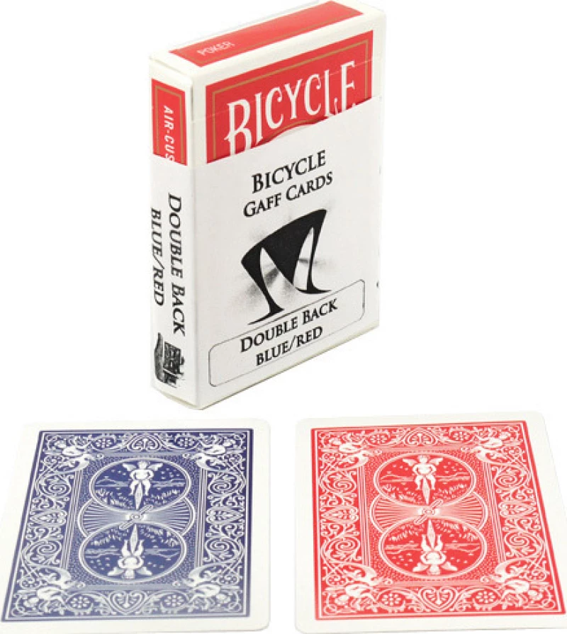 Bicycle Double Back Red/Blue