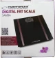 Esperanza EBS018K personal scale Electronic personal scale Rectangle Black