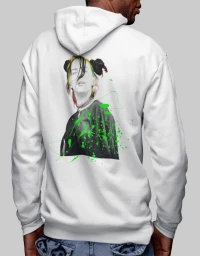 BILLIE EILISH Plus Hoodie - WHITE