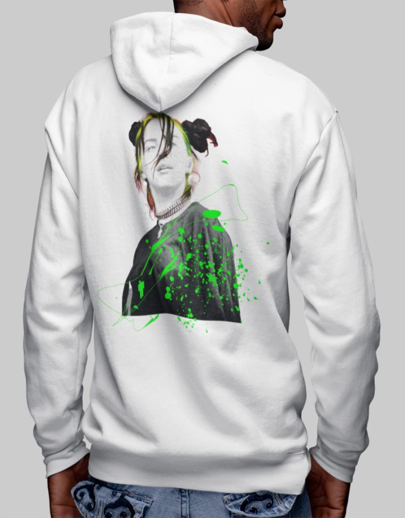 BILLIE EILISH Plus Hoodie - RED