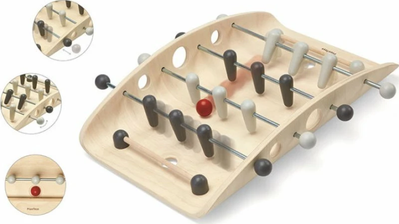 Plan Toys Ξύλινο Ποδοσφαιράκι 37.6x45x10εκ.