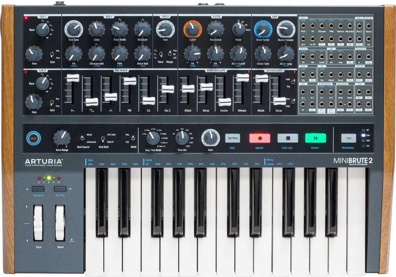 Arturia MiniBrute 2 αναλογικό Keyboard Synthesizer