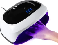 Φουρνάκι Νυχιών T2 White/Black UV/LED 72W