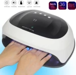 Φουρνάκι Νυχιών T2 White/Black UV/LED 72W