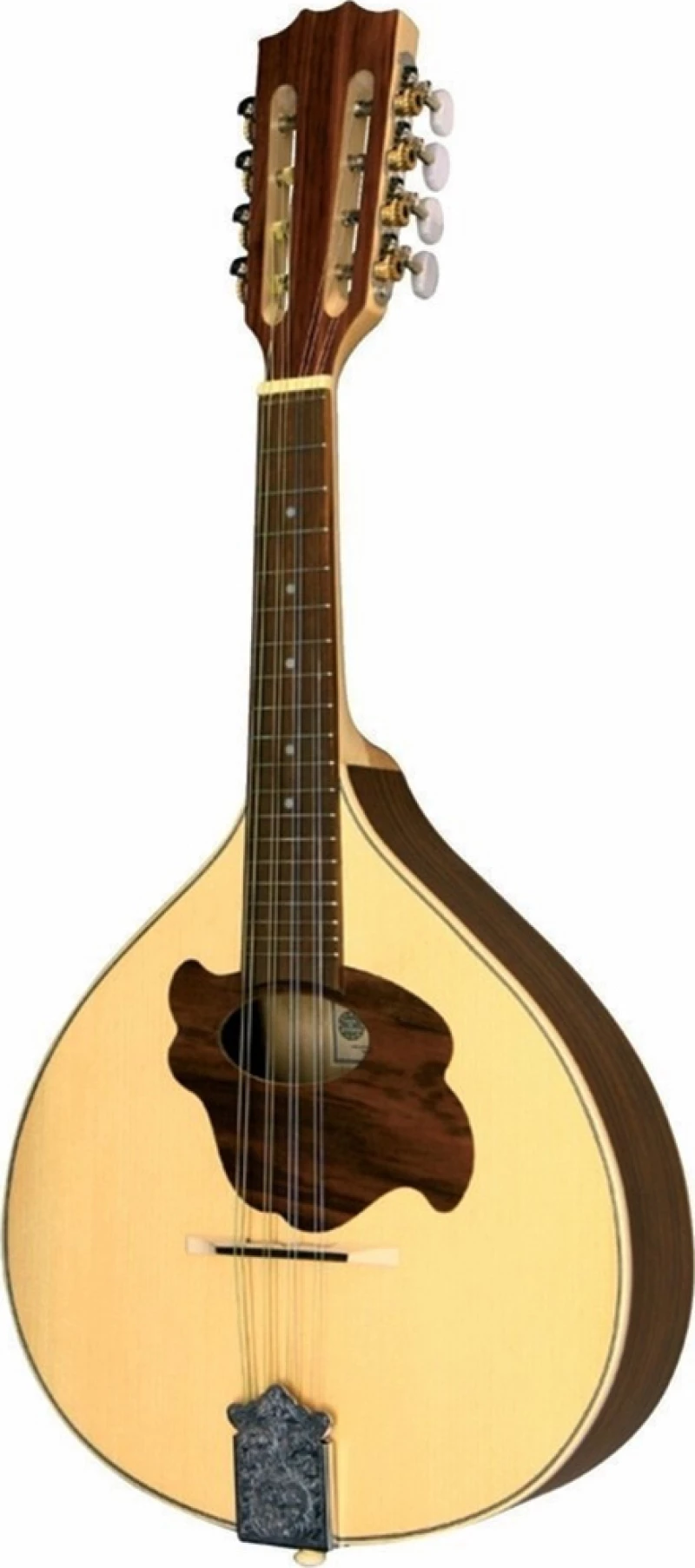 VGS Flat Mandolin Pro Natura Silver - Portuguese Shape
