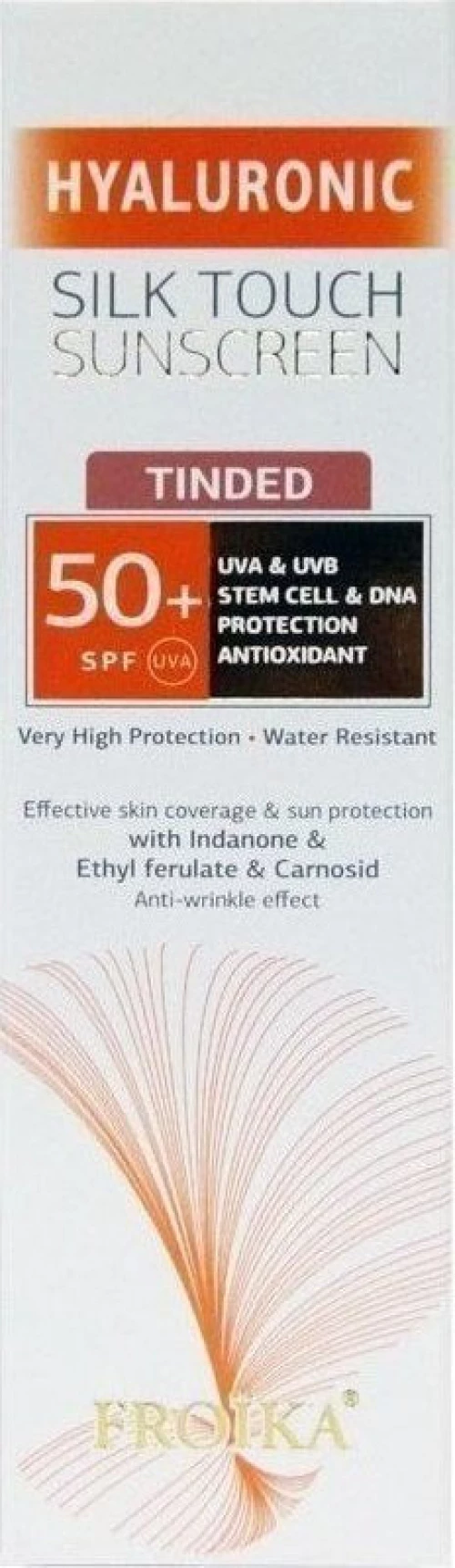 Froika Hyaluronic Silk Touch Sunscreen Tinted Cream SPF50+ 40ml