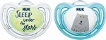 Nuk Limited Edition Day & Night Σιλικόνης Sleep Under The Stars 0-6m 2τμχ