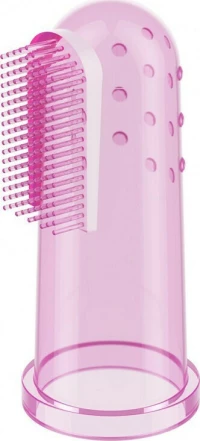 Babyono Δαχτυλική Οδοντόβουρτσα Pink
