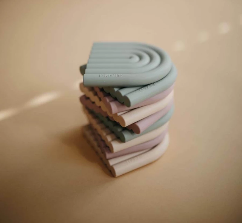 Mushie Rainbow Mauve 0 + μηνών