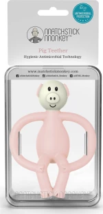 Matchstick Monkey Teether Pig 0 + μηνών